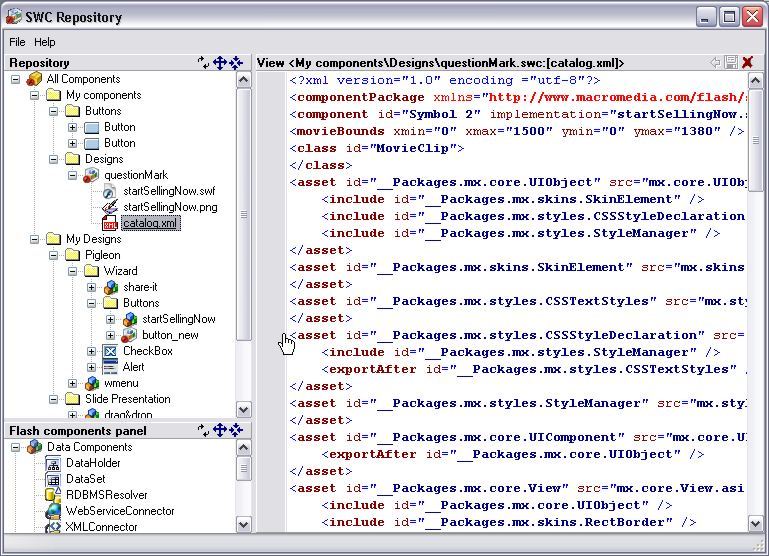 SWC Repository Screenshot